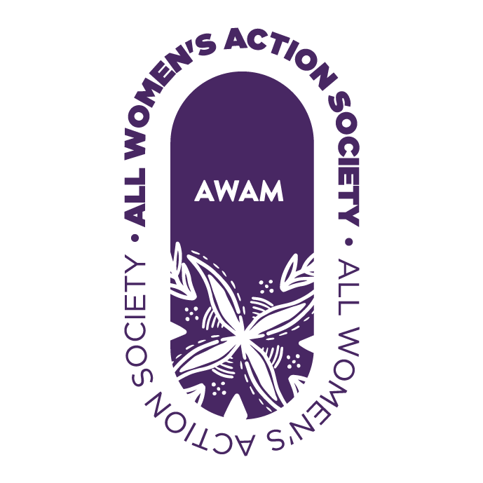 All Women's Action Society logo