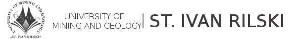 UNIVERSITY OF MINING AND GEOLOGY, ST. IVAN RILSKI logo