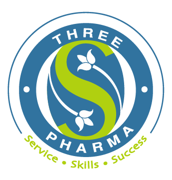 THREE S PHARMA logo